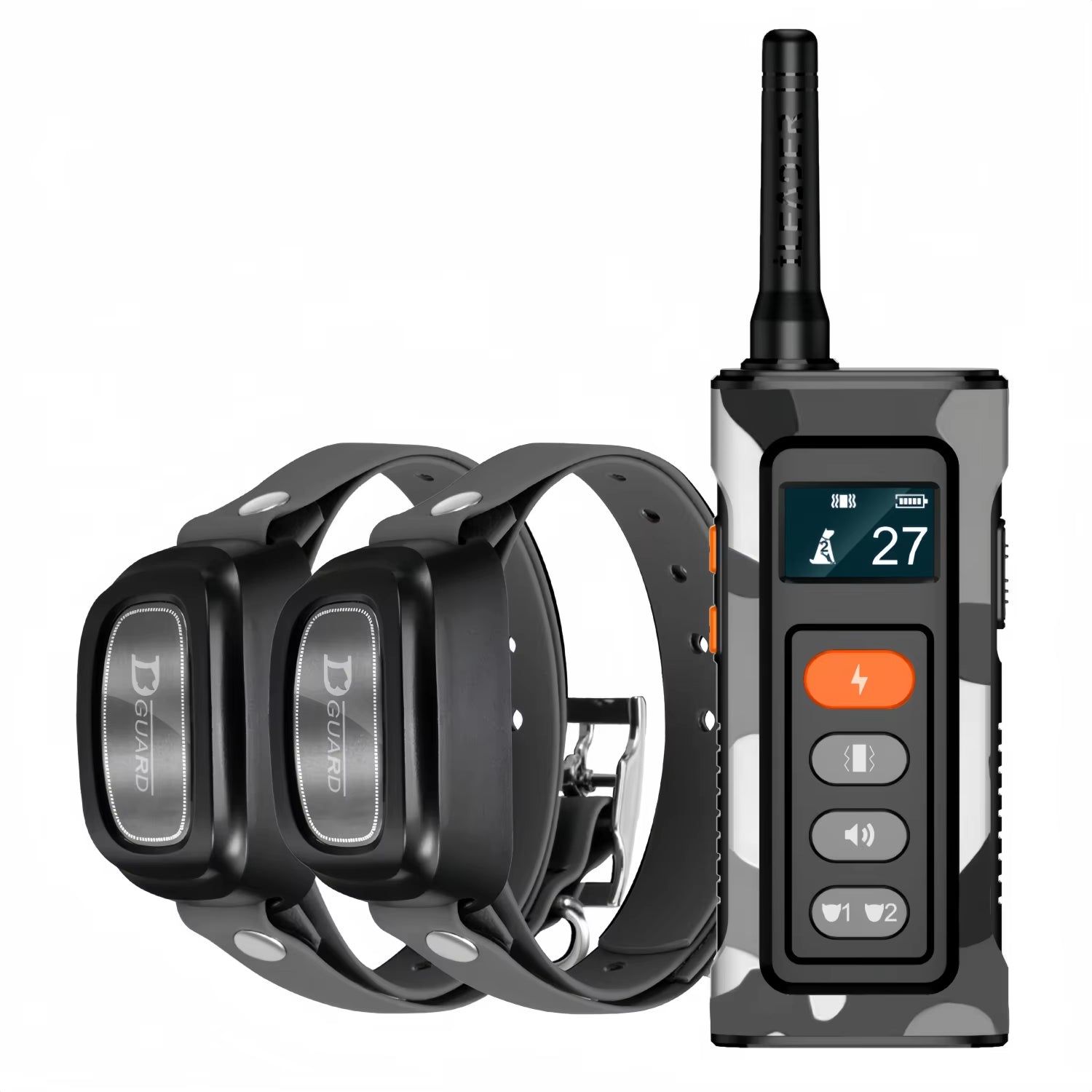 Remote Control Waterproof Pet Behaviorfor 8-150Lbs Puppy with Shock Vibration 3300Ft Electric Dog Training Collar for All Dogs