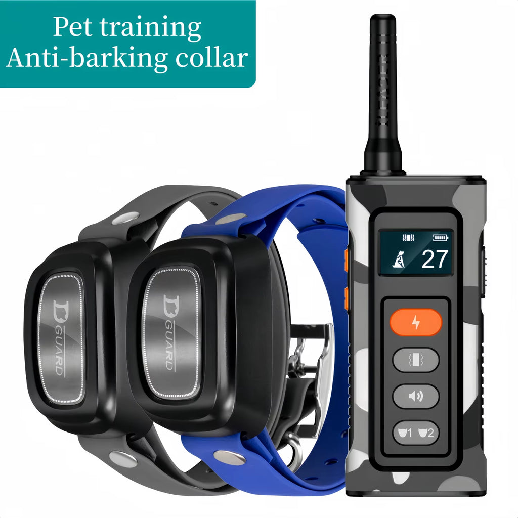 Remote Control Waterproof Pet Behaviorfor 8-150Lbs Puppy with Shock Vibration 3300Ft Electric Dog Training Collar for All Dogs