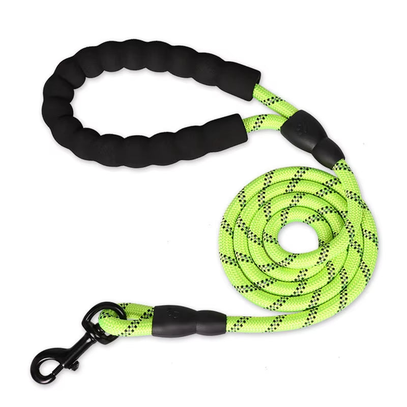 1.5M Pet Leash with Reflective & Comfortable Padded Handle for Small, Medium and Large Dogs