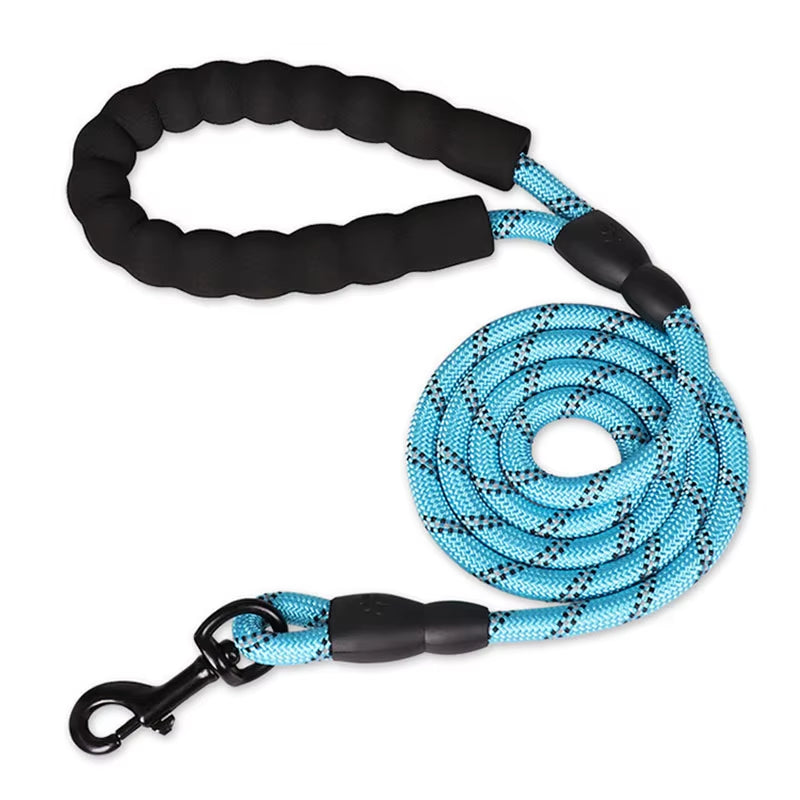 1.5M Pet Leash with Reflective & Comfortable Padded Handle for Small, Medium and Large Dogs