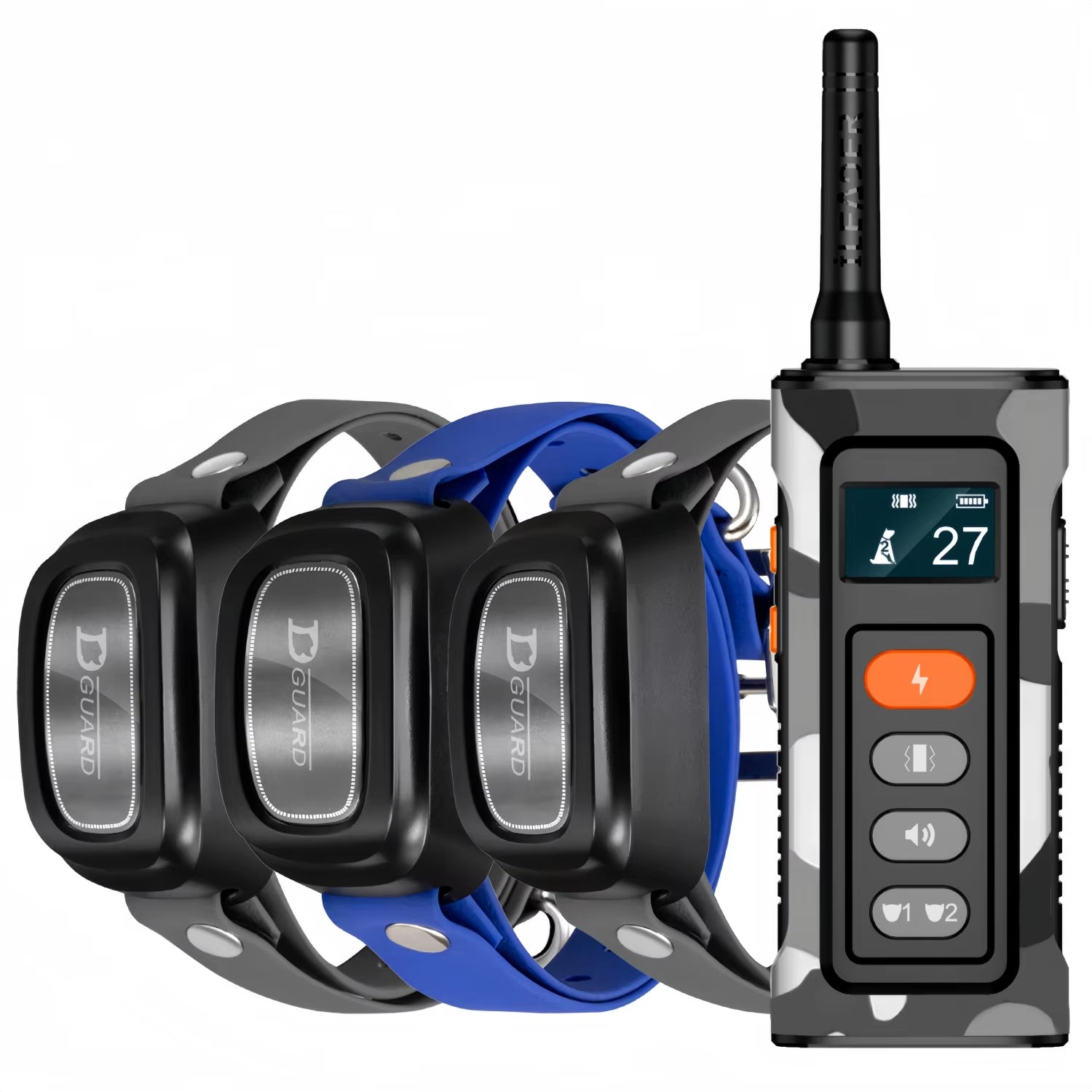 Remote Control Waterproof Pet Behaviorfor 8-150Lbs Puppy with Shock Vibration 3300Ft Electric Dog Training Collar for All Dogs